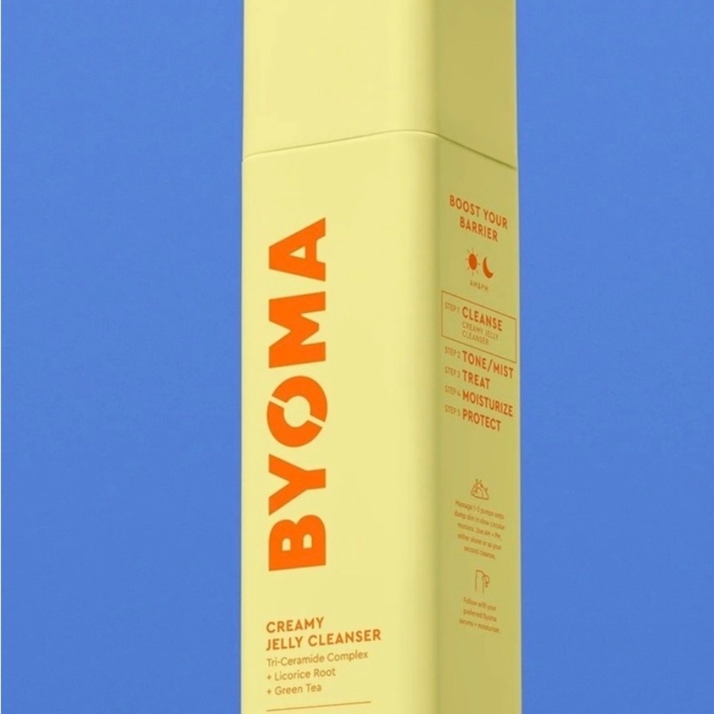 BYOMA Creamy Jelly Cleanser — Moisturizer Cleanse & Soothe in 175ml Brand New